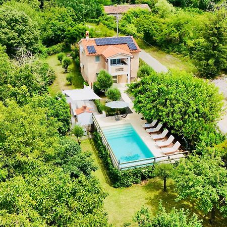 Wellness House Oliva With Heated Salt Water Pool, Sauna & Jakuzzi Labin  Eksteriør bilde