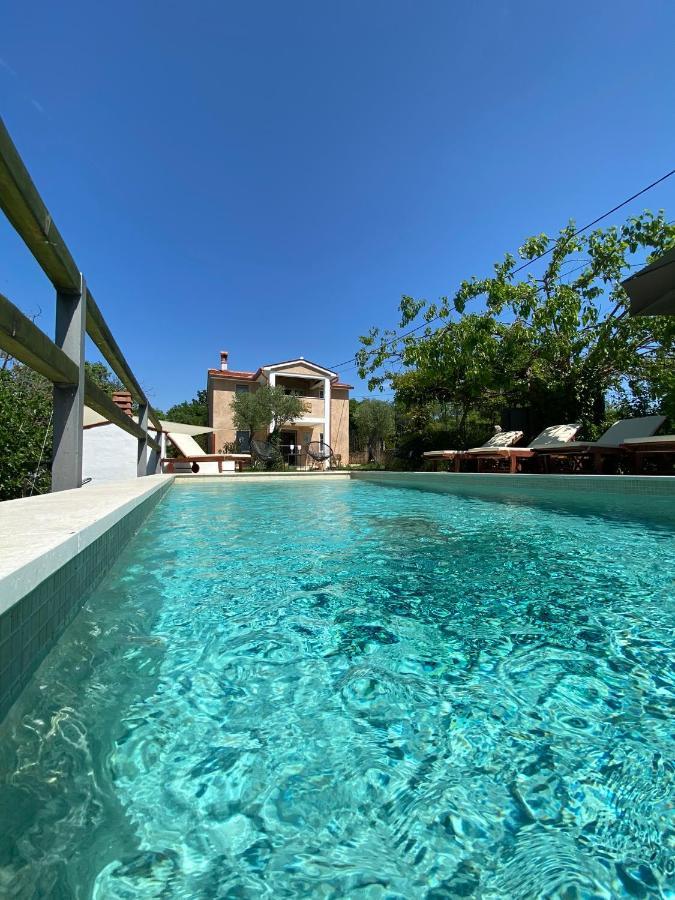 Wellness House Oliva With Heated Salt Water Pool, Sauna & Jakuzzi Labin  Eksteriør bilde
